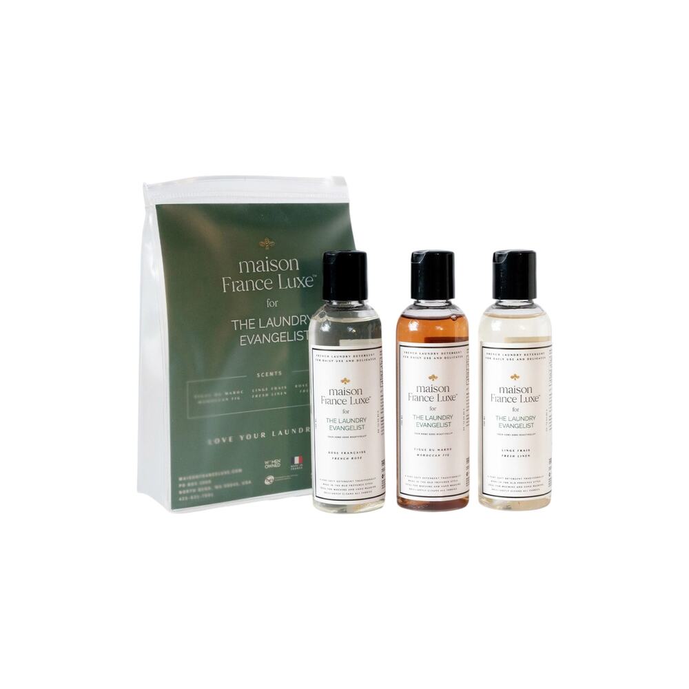 FRANCE LUXE MAISON x THE LAUNDRY EVANGELIST Luxury Laundry Trio